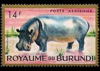 Burundi 1964 - set Animals: 14 fr