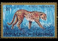 Burundi 1964 - set Animals: 20 fr