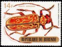 Burundi 1970 - set Beetles: 14 fr