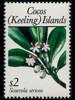 Cocos Islands 1988 - set Plants: 2 $