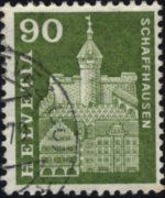 Switzerland 1960 - set Postal history and buildings: 90 c