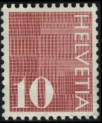 Switzerland 1970 - set Coil stamps: 10 c