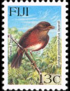 Figi 1995 - serie Uccelli: 13 c