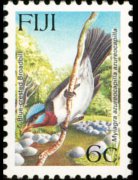 Figi 1995 - serie Uccelli: 6 c