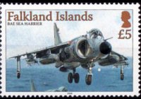 Isole Falkland 2008 - serie Aerei: 5 £