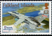 Isole Falkland 2008 - serie Aerei: 2 £
