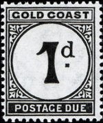 Gold Coast 1923 - set Numeral: 1 p