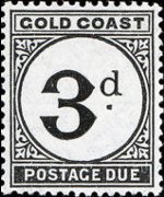Gold Coast 1923 - set Numeral: 3 p