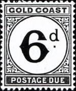Gold Coast 1923 - set Numeral: 6 p