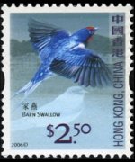 Hong Kong 2006 - set Birds: 2,50 $