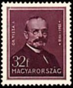 Ungheria 1932 - serie Ungheresi famosi: 32 f