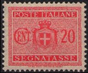 Italy 1945 - set Coat of arms without fascist emblems: 20 c