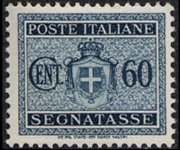 Italy 1945 - set Coat of arms without fascist emblems: 60 c
