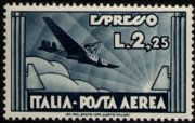 Italy 1933 - set Air mail special delivery: 2,25 L