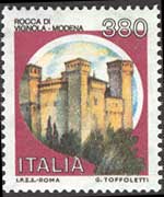 Italy 1980 - set Italian castles: 380 L