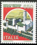 Italy 1980 - set Italian castles: 650 L