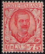 Italy 1901 - set Floral: 75 c