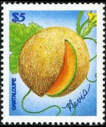 Nevis 1998 - serie Frutta: 5 $