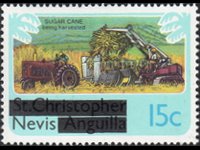 Nevis 1980 - serie Soggetti vari: 15 c