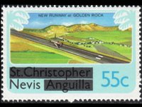 Nevis 1980 - serie Soggetti vari: 55 c