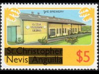 Nevis 1980 - serie Soggetti vari: 5 $