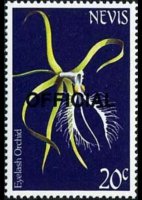 Nevis 1985 - serie Fiori: 20 c