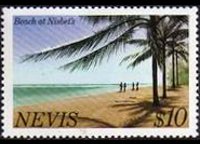 Nevis 1981 - serie Vedute: 10 $