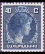 Luxembourg 1944 - set Grand Duchess Charlotte: 40 c