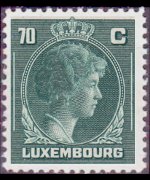 Luxembourg 1944 - set Grand Duchess Charlotte: 70 c