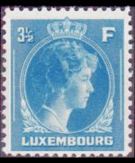 Luxembourg 1944 - set Grand Duchess Charlotte: 3½ fr