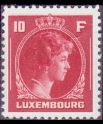 Luxembourg 1944 - set Grand Duchess Charlotte: 10 fr