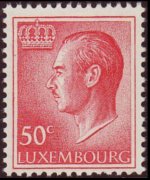 Luxembourg 1965 - set Grand Duke Jean: 50 c