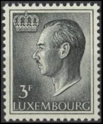 Luxembourg 1965 - set Grand Duke Jean: 3 fr