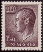 Luxembourg 1965 - set Grand Duke Jean: 1,50 fr