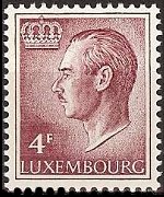 Luxembourg 1965 - set Grand Duke Jean: 4 fr