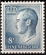 Luxembourg 1965 - set Grand Duke Jean: 8 fr