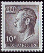 Luxembourg 1965 - set Grand Duke Jean: 10 fr