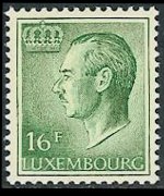 Luxembourg 1965 - set Grand Duke Jean: 16 fr