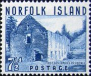 Norfolk Island 1953 - set Views: 7½ p