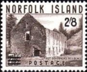 Norfolk Island 1953 - set Views: 2'8 sh su 7½ p