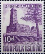 Norfolk Island 1953 - set Views: 10 p