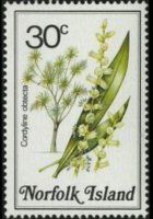 Norfolk Island 1984 - set Flowers: 30 c