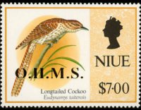 Niue 1993 - serie Uccelli: 7 $
