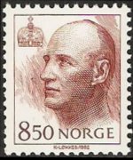 Norway 1992 - set King Harald V and Queen Sonja: 8,50 kr