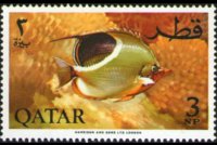 Qatar 1965 - set Fish: 3 np