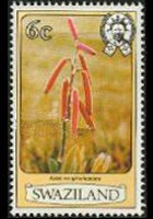 Swaziland 1980 - set Flowers: 6 c