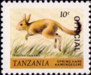Tanzania 1980 - set Wildlife: 10 c