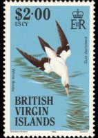 Isole Vergini britanniche 1985 - serie Uccelli: 2 $