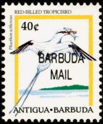 Barbuda 1996 - set Birds: 40 c