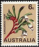 Australia 1968 - set Flowers: 6 c